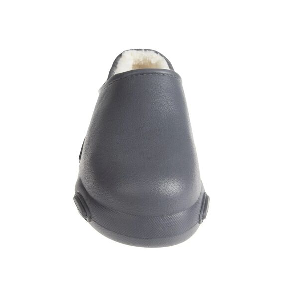 FOAMWALK Men's Clogs Soft Comfortable EVA Clog with Faux Fur Lining Gray Size 7 - Picture 7 of 7